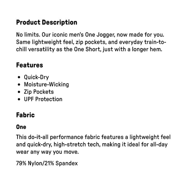 NWOT Women's Fabletics XXL-1X BLACK The One Jogger - Picture 4 of 5